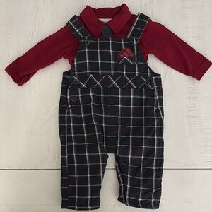 FAO Schwarz Red and Black Kids Matching Set